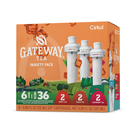 Gateway Tea® 6-Pack Variety Pack yqydy kpnm3 wct9g fazgg