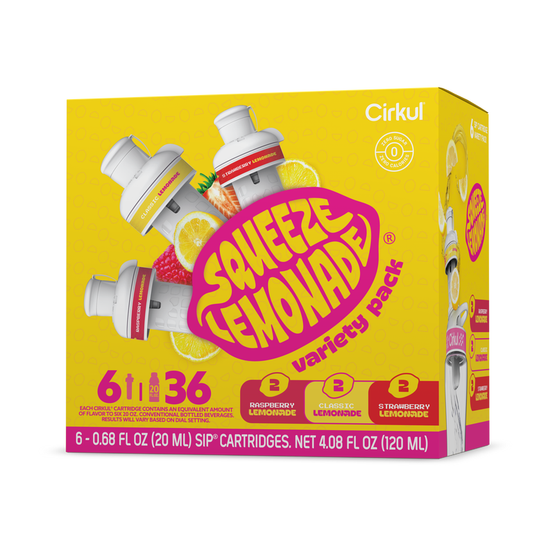 Squeeze Lemonade® 6-Pack Variety Pack f9ktf 756y5 9r883 bdwm8