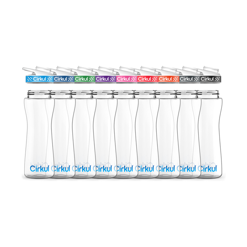 22oz. Plastic Bottle & Comfort Grip Lid kqmcf 2ps8n rn2pb 5wgwy