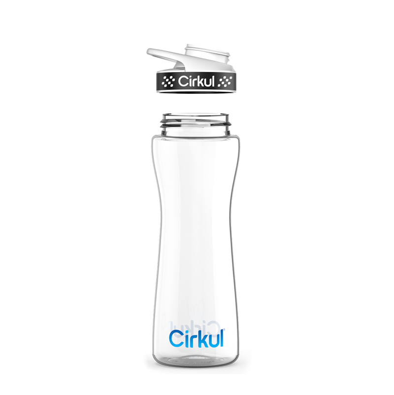 22oz. Plastic Bottle & Comfort Grip Lid kqmcf 2ps8n rn2pb 5wgwy