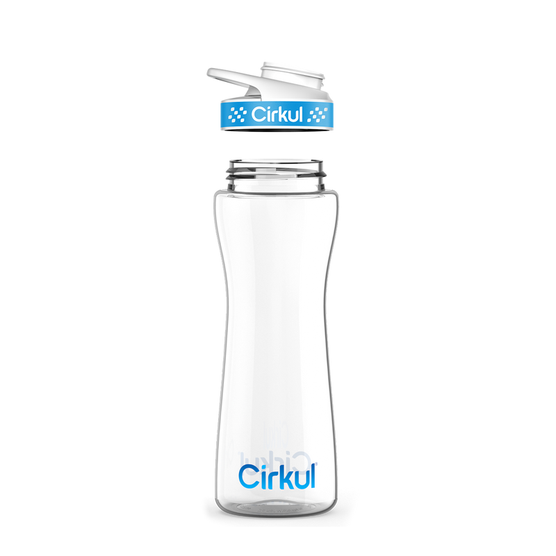 22oz. Plastic Bottle & Comfort Grip Lid kqmcf 2ps8n rn2pb 5wgwy