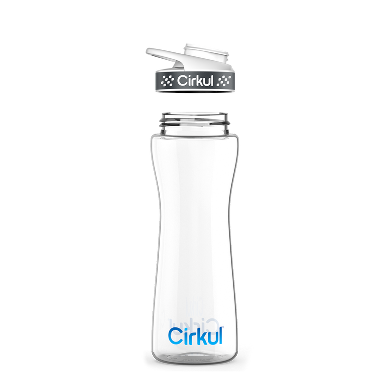 22oz. Plastic Bottle & Comfort Grip Lid kqmcf 2ps8n rn2pb 5wgwy
