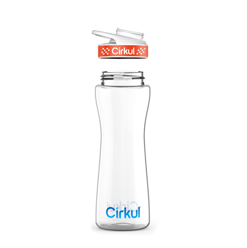 22oz. Plastic Bottle & Comfort Grip Lid kqmcf 2ps8n rn2pb 5wgwy