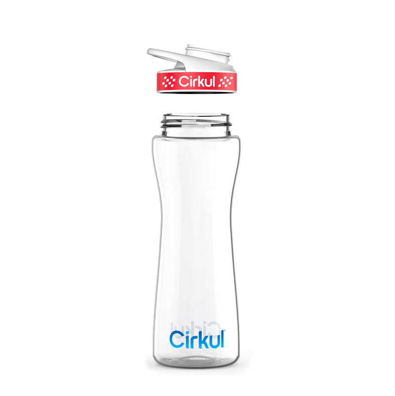 22oz. Plastic Bottle & Comfort Grip Lid kqmcf 2ps8n rn2pb 5wgwy