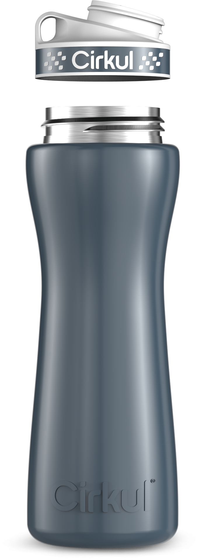 Custom 22oz. Stainless Steel Bottle & Comfort Grip Lid ertwg juxbk d8q2d sy4mf