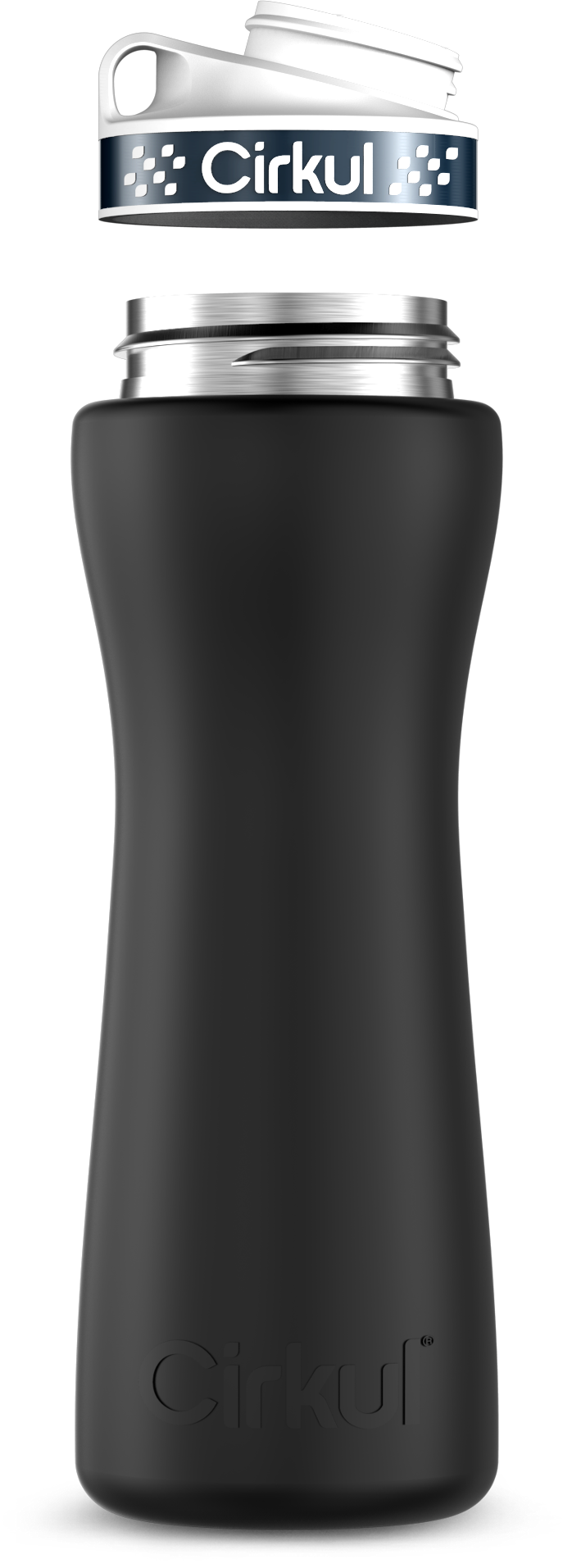 Custom 22oz. Stainless Steel Bottle & Comfort Grip Lid ertwg juxbk d8q2d sy4mf