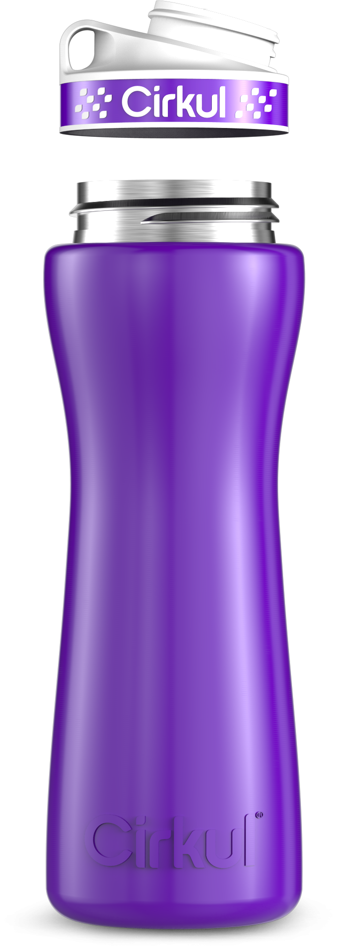 Custom 22oz. Stainless Steel Bottle & Comfort Grip Lid ertwg juxbk d8q2d sy4mf