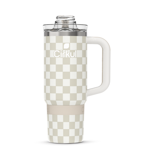 Limited Edition: 30oz. Taupe Tartan Travel StrawSip™ Tumbler nu4xg 9eqb6 mck2c tbkuh