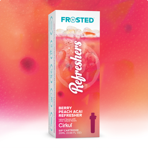 Frosted Berry Peach Acai Refresher f355j m4qu2 vr3xp xpk6a