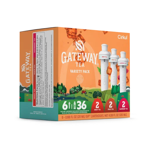 Gateway Tea® 6-Pack Variety Pack yqydy kpnm3 wct9g fazgg